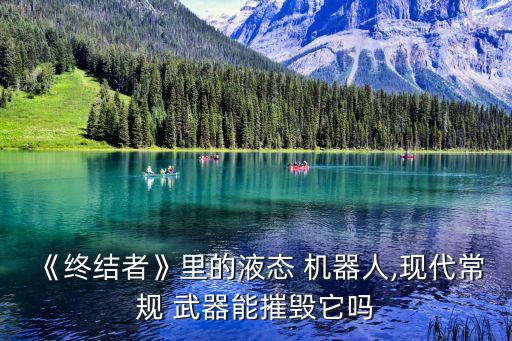 《終結(jié)者》里的液態(tài) 機(jī)器人,現(xiàn)代常規(guī) 武器能摧毀它嗎