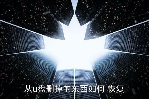 u盤格式化了 數(shù)據(jù)恢復(fù)軟件,u盤如何格式化