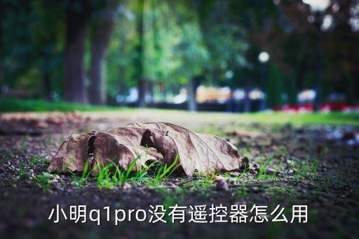 小明q1pro沒有遙控器怎么用