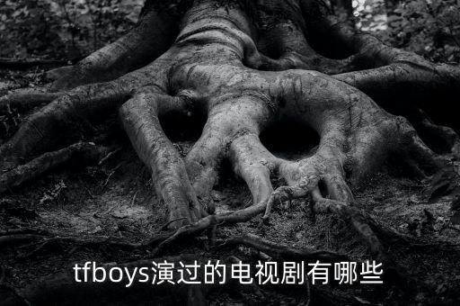 tfboys演過的電視劇有哪些