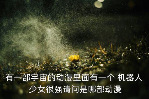 有一部宇宙的動(dòng)漫里面有一個(gè) 機(jī)器人 少女很強(qiáng)請(qǐng)問(wèn)是哪部動(dòng)漫