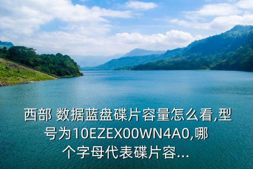  西部 數(shù)據(jù)藍盤碟片容量怎么看,型號為10EZEX00WN4A0,哪個字母代表碟片容...