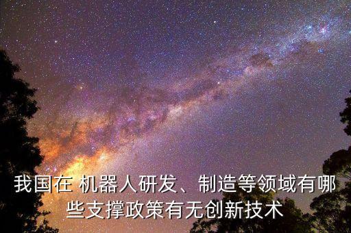 機器人產(chǎn)業(yè)發(fā)展要因地制宜