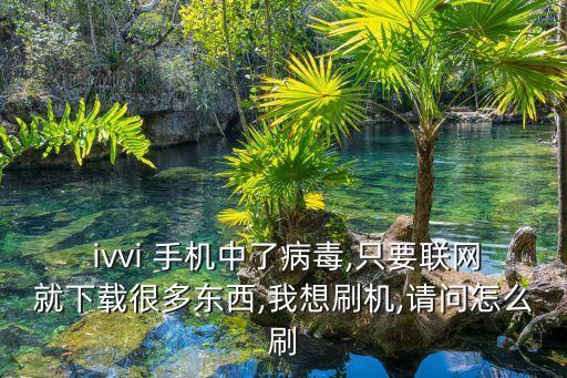  ivvi 手機中了病毒,只要聯(lián)網(wǎng)就下載很多東西,我想刷機,請問怎么刷