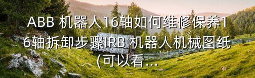 六軸機器人 程序