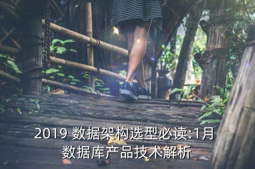 2019 數(shù)據(jù)架構選型必讀:1月 數(shù)據(jù)庫產(chǎn)品技術解析