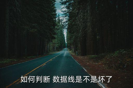 如何判斷 數(shù)據(jù)線是不是壞了