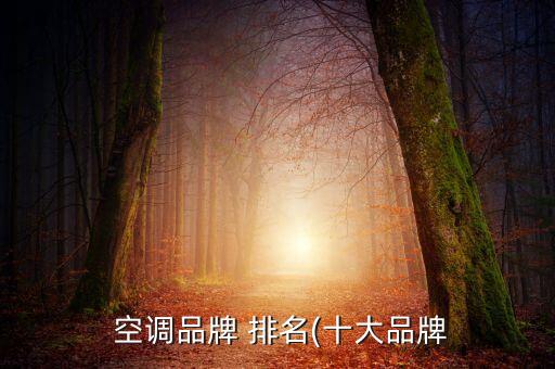  空調(diào)品牌 排名(十大品牌