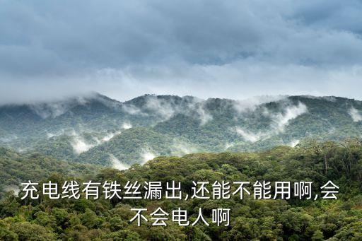 充電線有鐵絲漏出,還能不能用啊,會不會電人啊