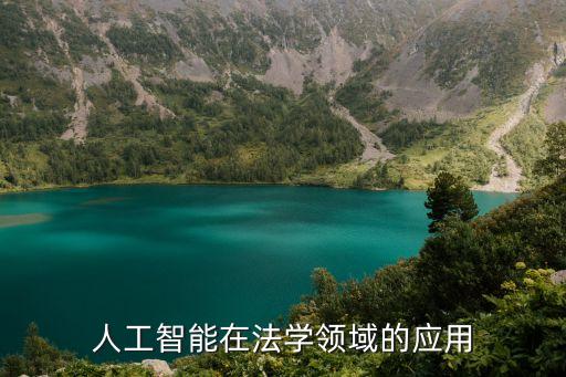 人工智能在法學(xué)領(lǐng)域的應(yīng)用