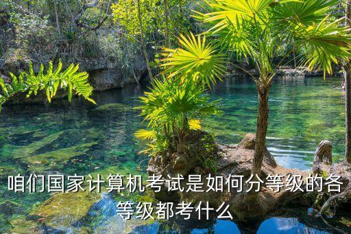咱們國家計算機考試是如何分等級的各等級都考什么