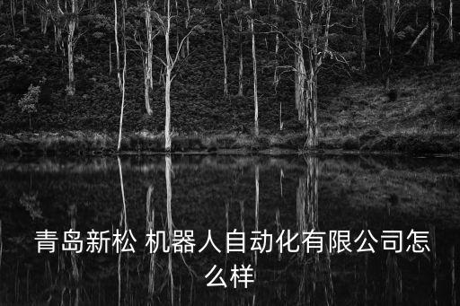  青島新松 機(jī)器人自動化有限公司怎么樣