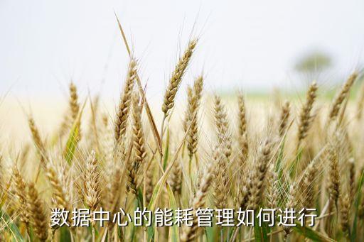  數(shù)據(jù)中心的能耗管理如何進(jìn)行