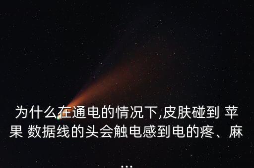 為什么在通電的情況下,皮膚碰到 蘋果 數(shù)據(jù)線的頭會觸電感到電的疼、麻...