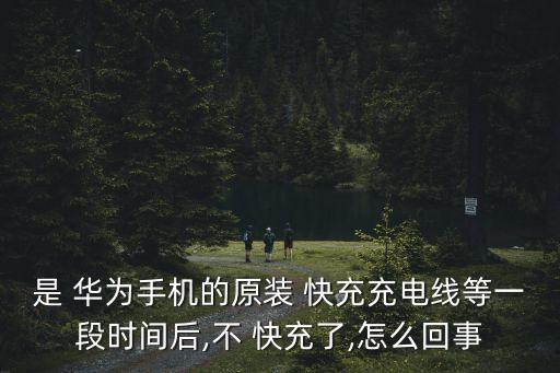華為快充數(shù)據(jù)線換了