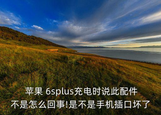 蘋果6splus數(shù)據(jù)線壞了