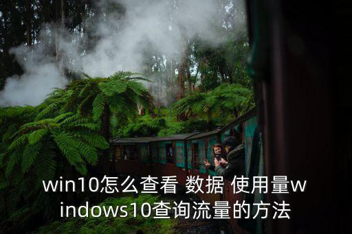 win10怎么查看 數(shù)據(jù) 使用量windows10查詢流量的方法