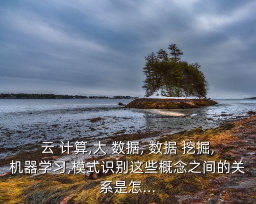 云 計算,大 數(shù)據(jù), 數(shù)據(jù) 挖掘,機器學(xué)習(xí),模式識別這些概念之間的關(guān)系是怎...