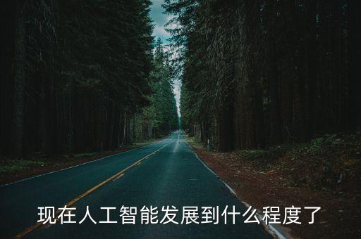 現(xiàn)在人工智能發(fā)展到什么程度了