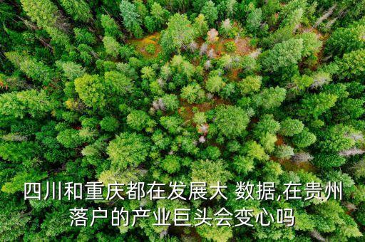 四川和重慶都在發(fā)展大 數(shù)據(jù),在貴州落戶的產(chǎn)業(yè)巨頭會(huì)變心嗎
