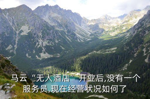  馬云“無人酒店”開業(yè)后,沒有一個(gè)服務(wù)員,現(xiàn)在經(jīng)營狀況如何了