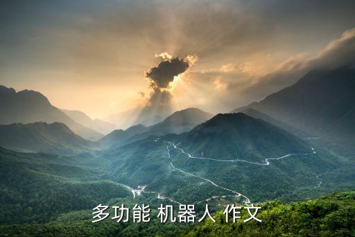 多功能 機(jī)器人 作文