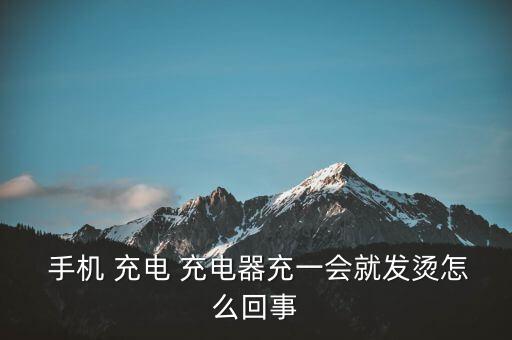 手機(jī)充電時(shí)數(shù)據(jù)線發(fā)熱