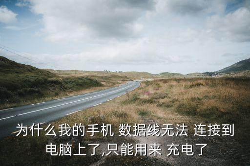 為什么我的手機(jī) 數(shù)據(jù)線無法 連接到 電腦上了,只能用來 充電了