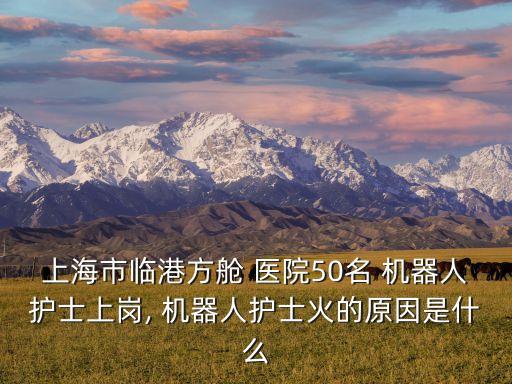 上海市臨港方艙 醫(yī)院50名 機器人護士上崗, 機器人護士火的原因是什么