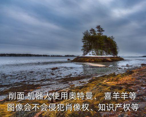 削面 機(jī)器人使用奧特曼、 喜羊羊等圖像會(huì)不會(huì)侵犯肖像權(quán)、知識(shí)產(chǎn)權(quán)等