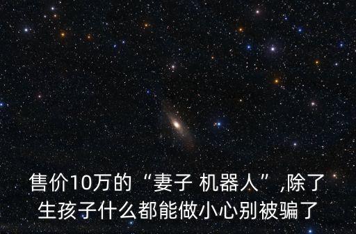 售價(jià)10萬(wàn)的“妻子 機(jī)器人”,除了生孩子什么都能做小心別被騙了