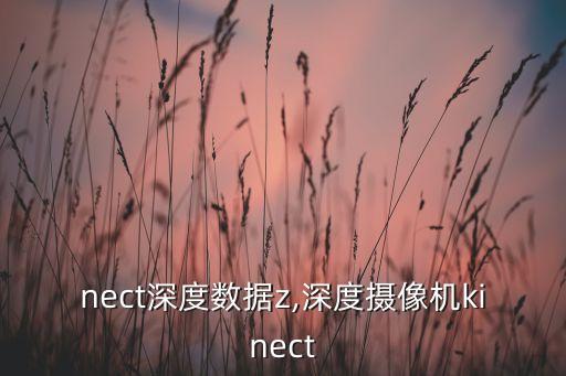 kinect深度數(shù)據(jù)z,深度攝像機kinect