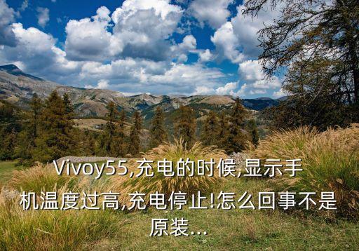 Vivoy55,充電的時候,顯示手機溫度過高,充電停止!怎么回事不是原裝...
