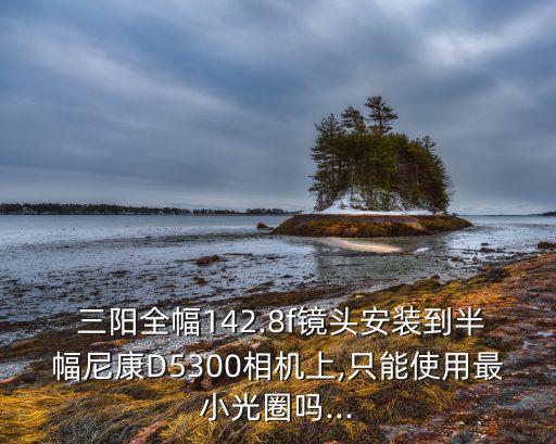 三陽14mm f2.8自動