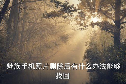 魅族mx4 怎么恢復(fù)照片恢復(fù)數(shù)據(jù)