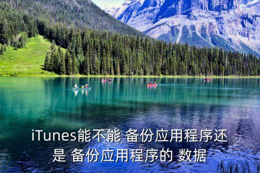 蘋果app數(shù)據(jù)備份