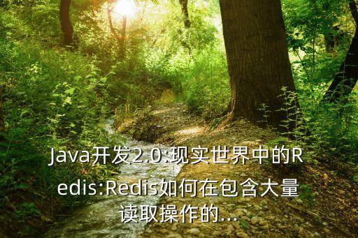 Java開發(fā)2.0:現(xiàn)實(shí)世界中的Redis:Redis如何在包含大量讀取操作的...