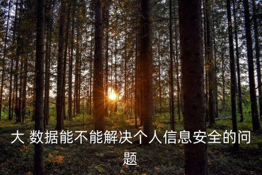 大數(shù)據(jù) 個(gè)人隱私 日本
