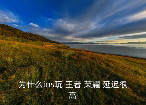 為什么ios玩 王者 榮耀 延遲很高