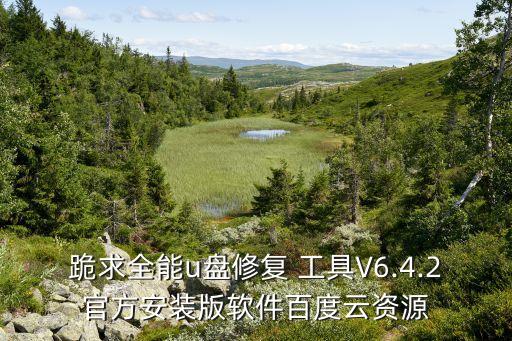 跪求全能u盤修復(fù) 工具V6.4.2官方安裝版軟件百度云資源