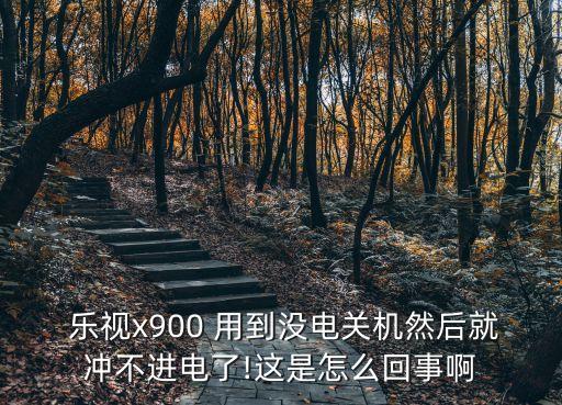  樂視x900 用到?jīng)]電關(guān)機然后就沖不進(jìn)電了!這是怎么回事啊