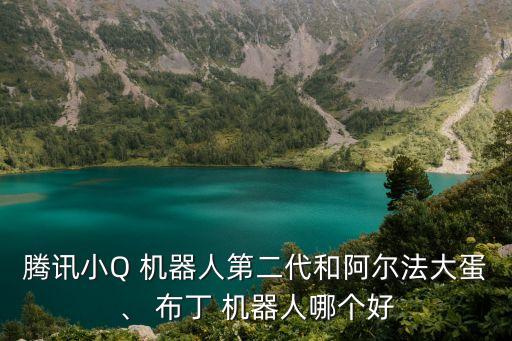 騰訊小Q 機(jī)器人第二代和阿爾法大蛋、 布丁 機(jī)器人哪個(gè)好