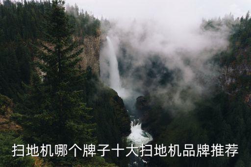掃地機哪個牌子十大掃地機品牌推薦