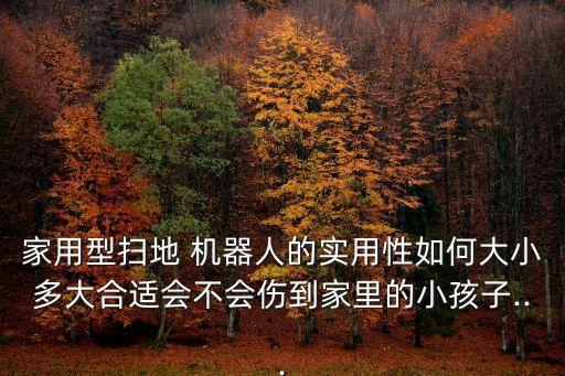 家用型掃地 機(jī)器人的實(shí)用性如何大小多大合適會(huì)不會(huì)傷到家里的小孩子...