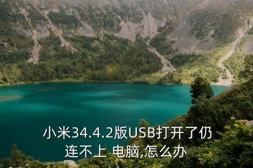  小米34.4.2版USB打開(kāi)了仍連不上 電腦,怎么辦