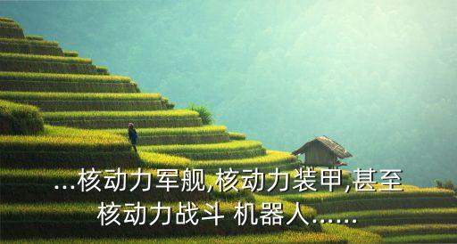 ...核動力軍艦,核動力裝甲,甚至核動力戰(zhàn)斗 機器人……