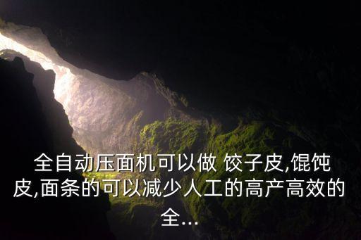 日本全自動做餃子的機