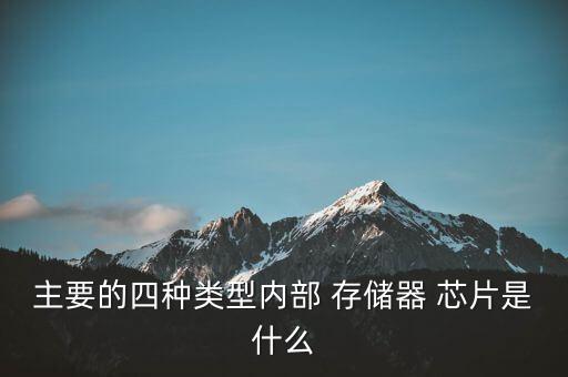 主要的四種類型內(nèi)部 存儲器 芯片是什么