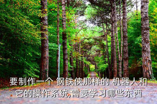 要制作一個(gè) 鋼鐵俠那樣的 機(jī)器人和它的操作系統(tǒng),需要學(xué)習(xí)哪些東西