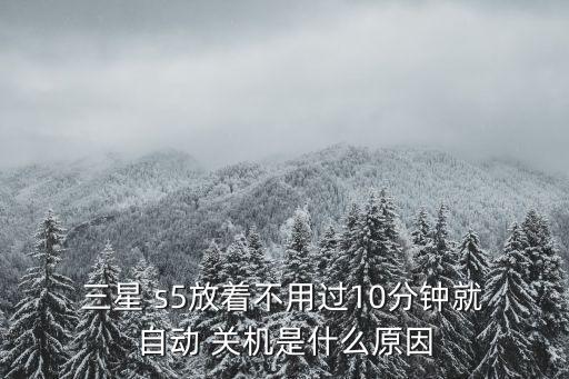 三星 s5放著不用過10分鐘就 自動 關(guān)機(jī)是什么原因